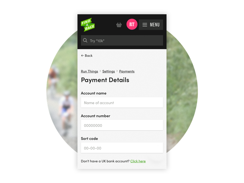 Payment example