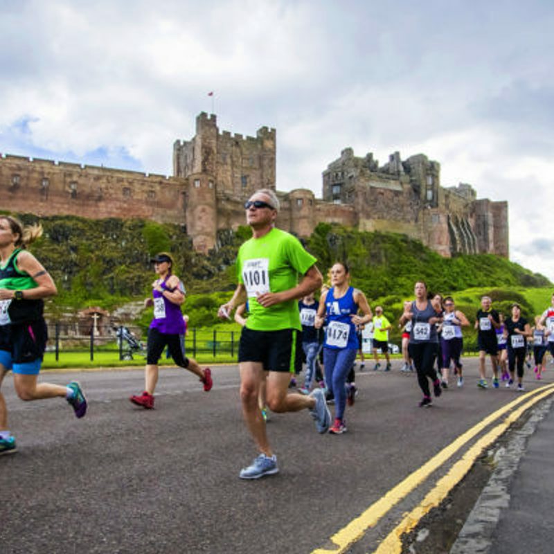 Marathon Runners Go Go Green Run 2019 Run Northumberland