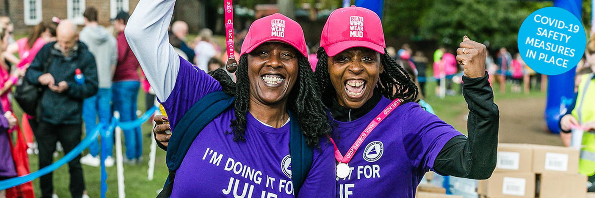 Cancer Research UK - Race for Life header image