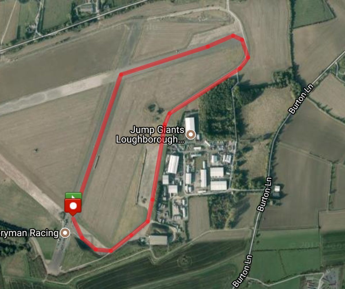 Leicestershire Chase The Sun 5k, 10k & 10 Mile June 2023 course map