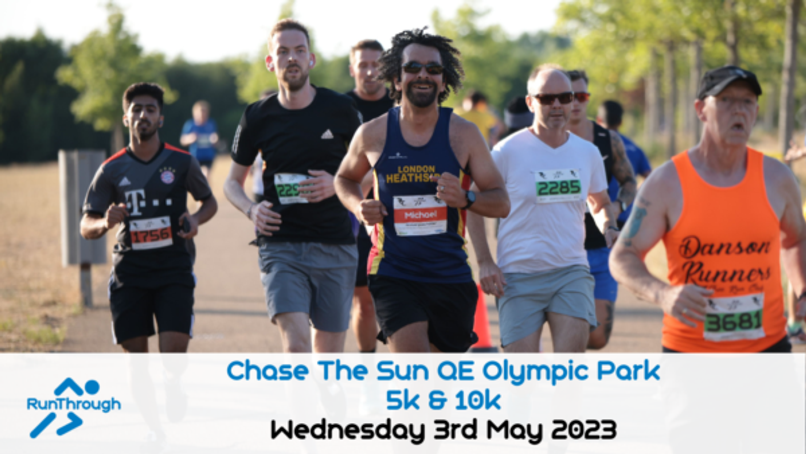 RunThrough Chase the Sun Olympic Park 5k & 10k event image