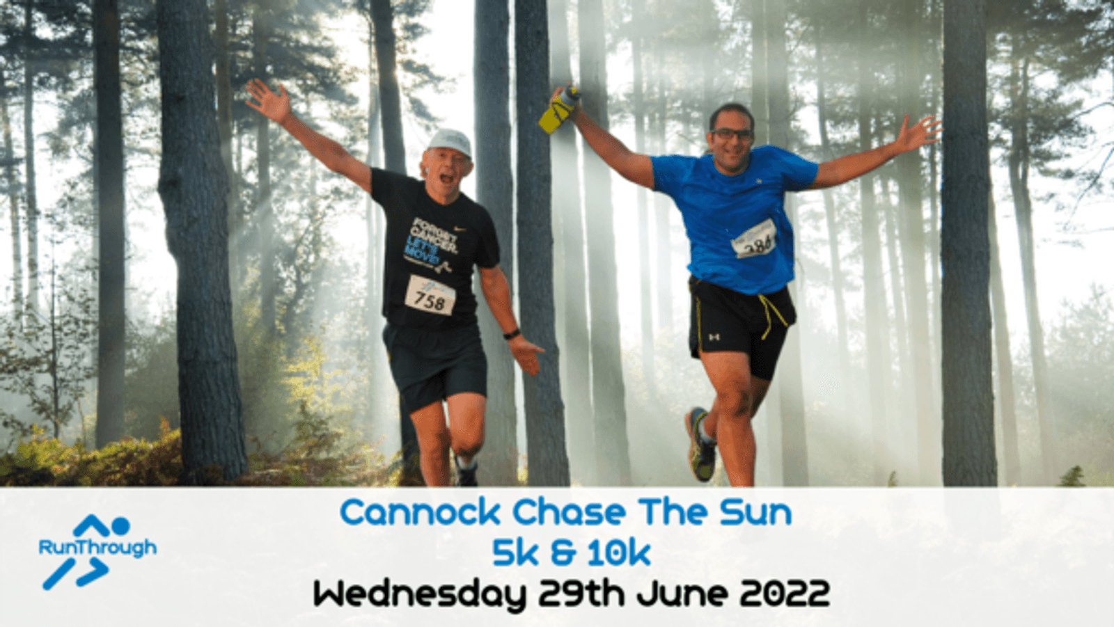 RunThrough Cannock Chase The Sun 5k & 10k event image
