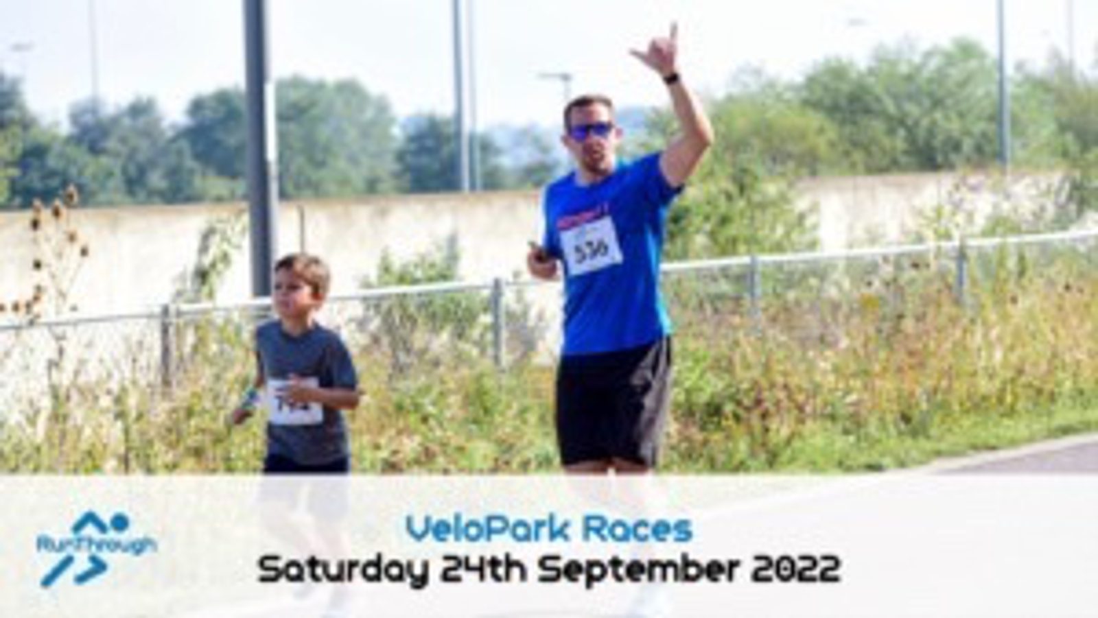 RunThrough Lee Valley VeloPark 1 mile, 5k, 10k, 10 Mile & Half Marathon - September event image