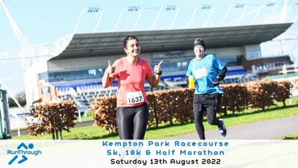 RunThrough Kempton Park Racecourse 5k, 10k, Marathon & Half event image