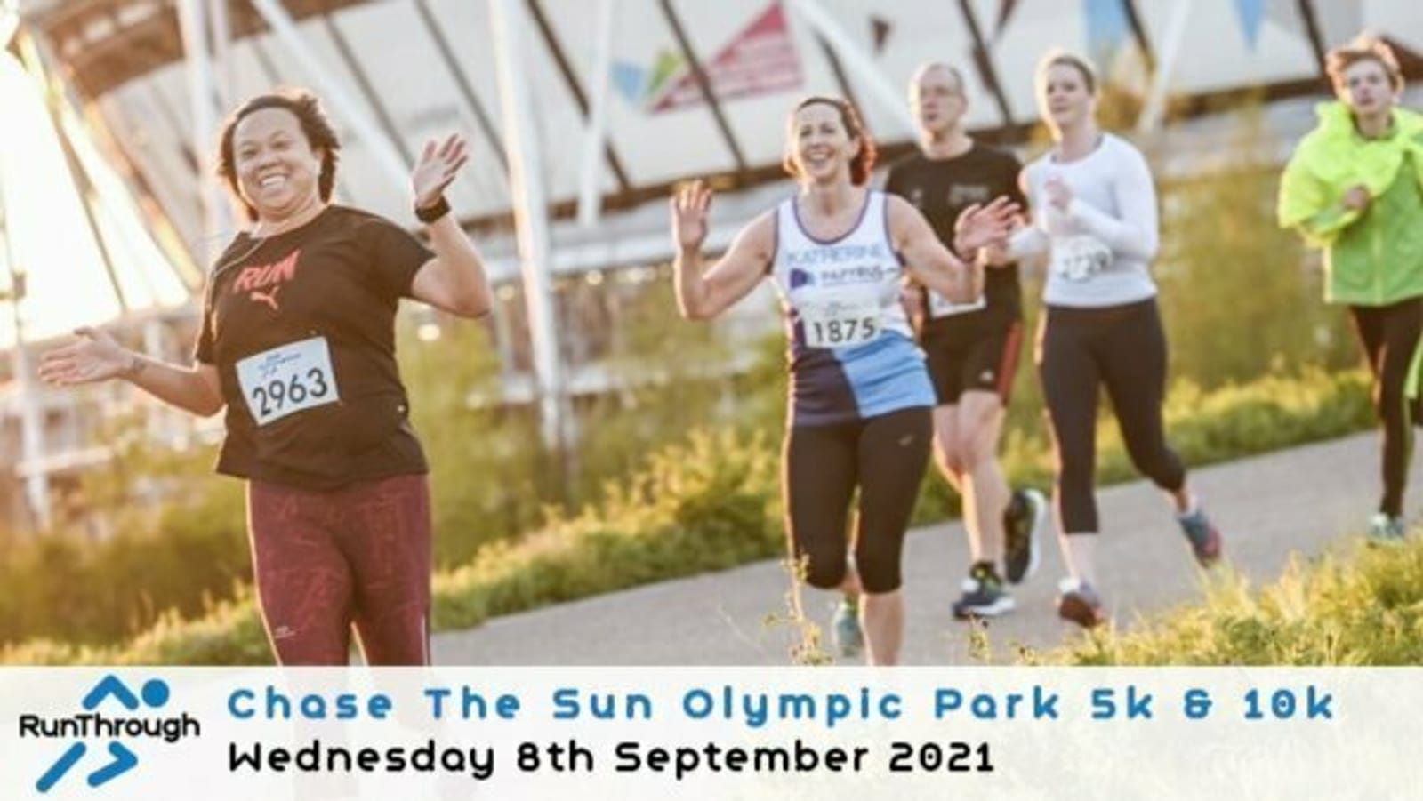 RunThrough Chase the Sun Olympic Park 5k & 10k event image