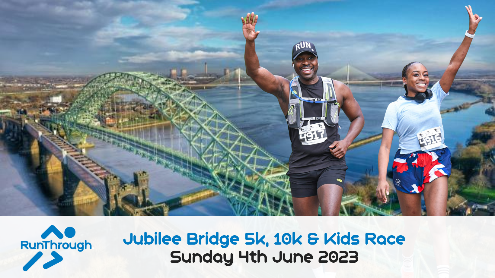 RunThrough Jubilee Bridge 5k, 10k Kids Race 2023 Sun Jun
