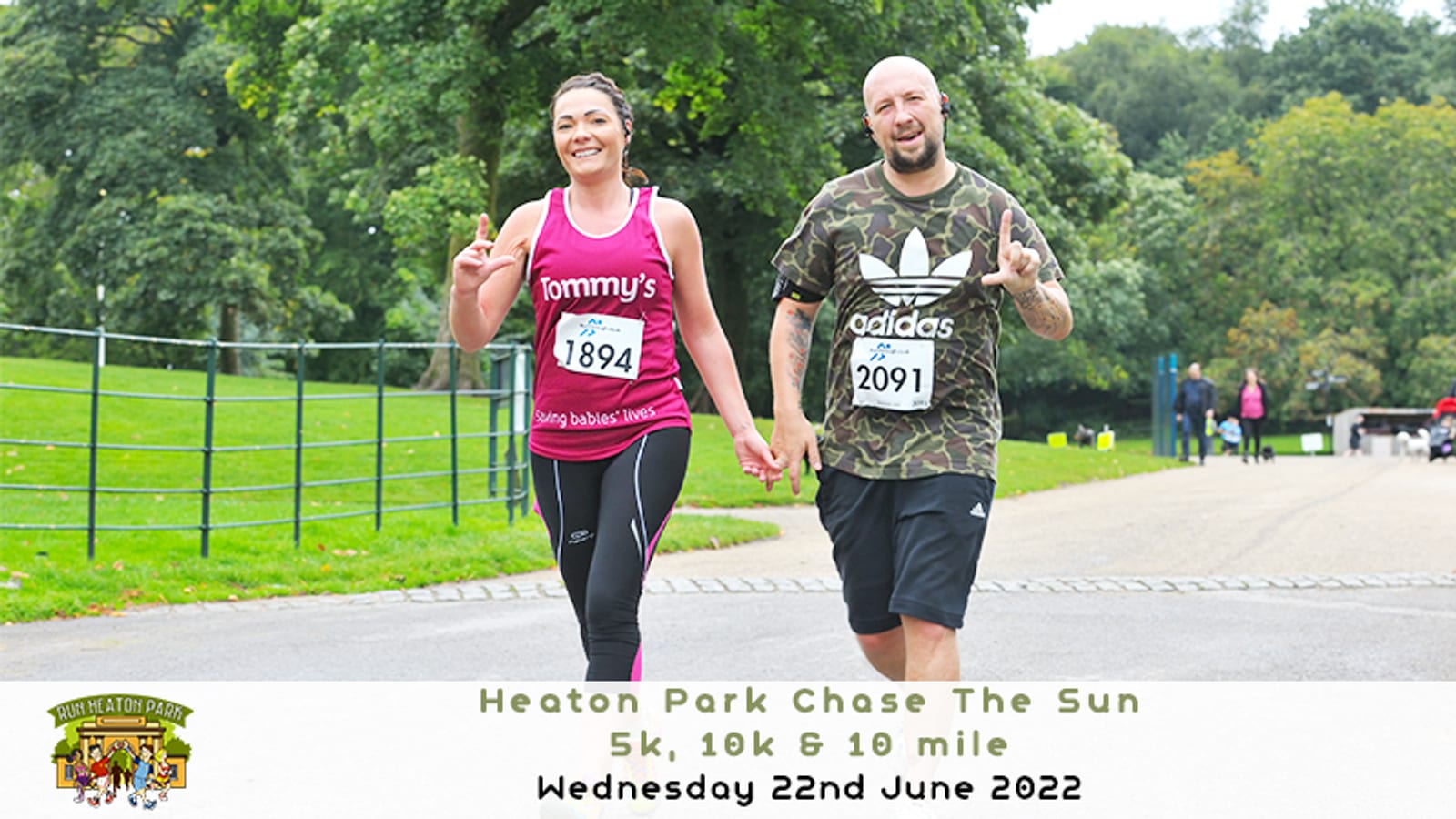 Chase The Sun Heaton 5k, 10k & 10 mile - June event image