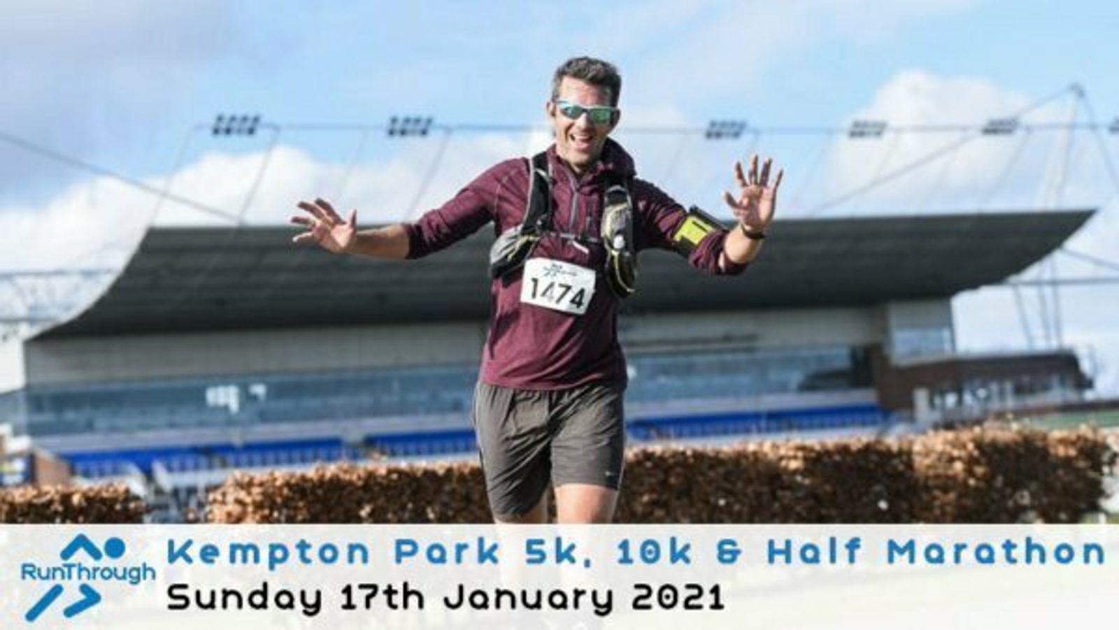 RunThrough Kempton Park Racecourse 5k, 10k & Half event image