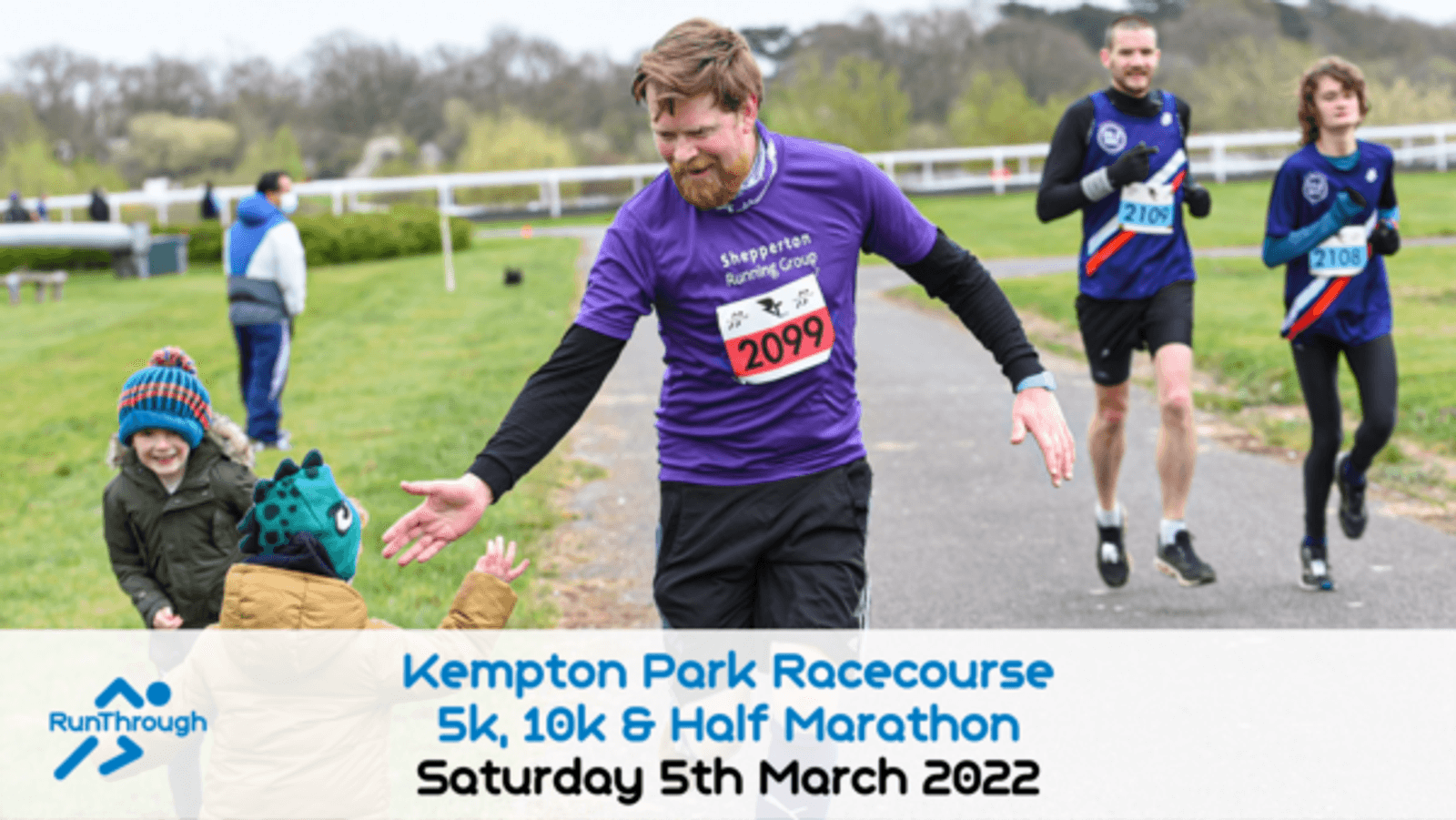 RunThrough Kempton Park Racecourse 5k, 10k & Half Marathon event image