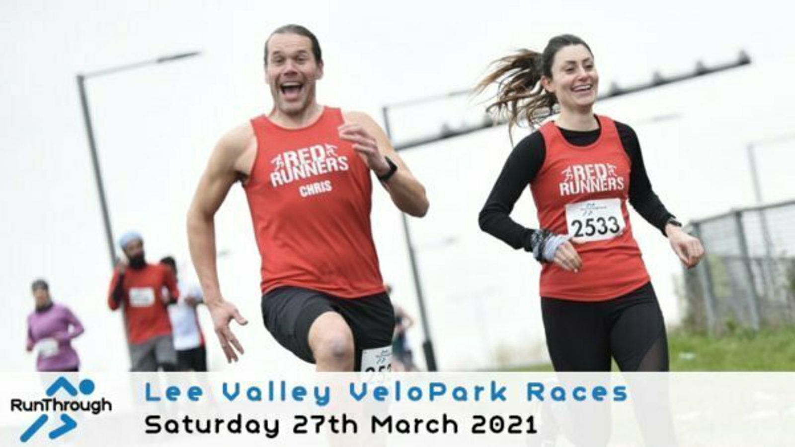 RunThrough Lee Valley VeloPark 5k, 10k, 10 mile & Half event image