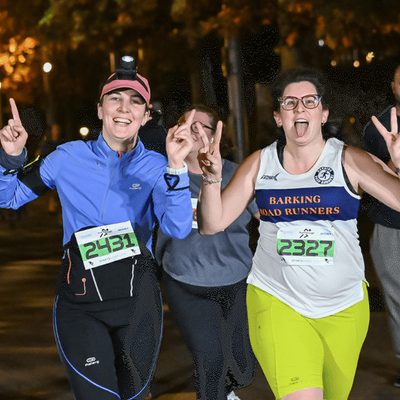 Medaille Community Run (2023) - Laufen macht glücklich Medaille Community Run (2023) - Laufen macht glücklich