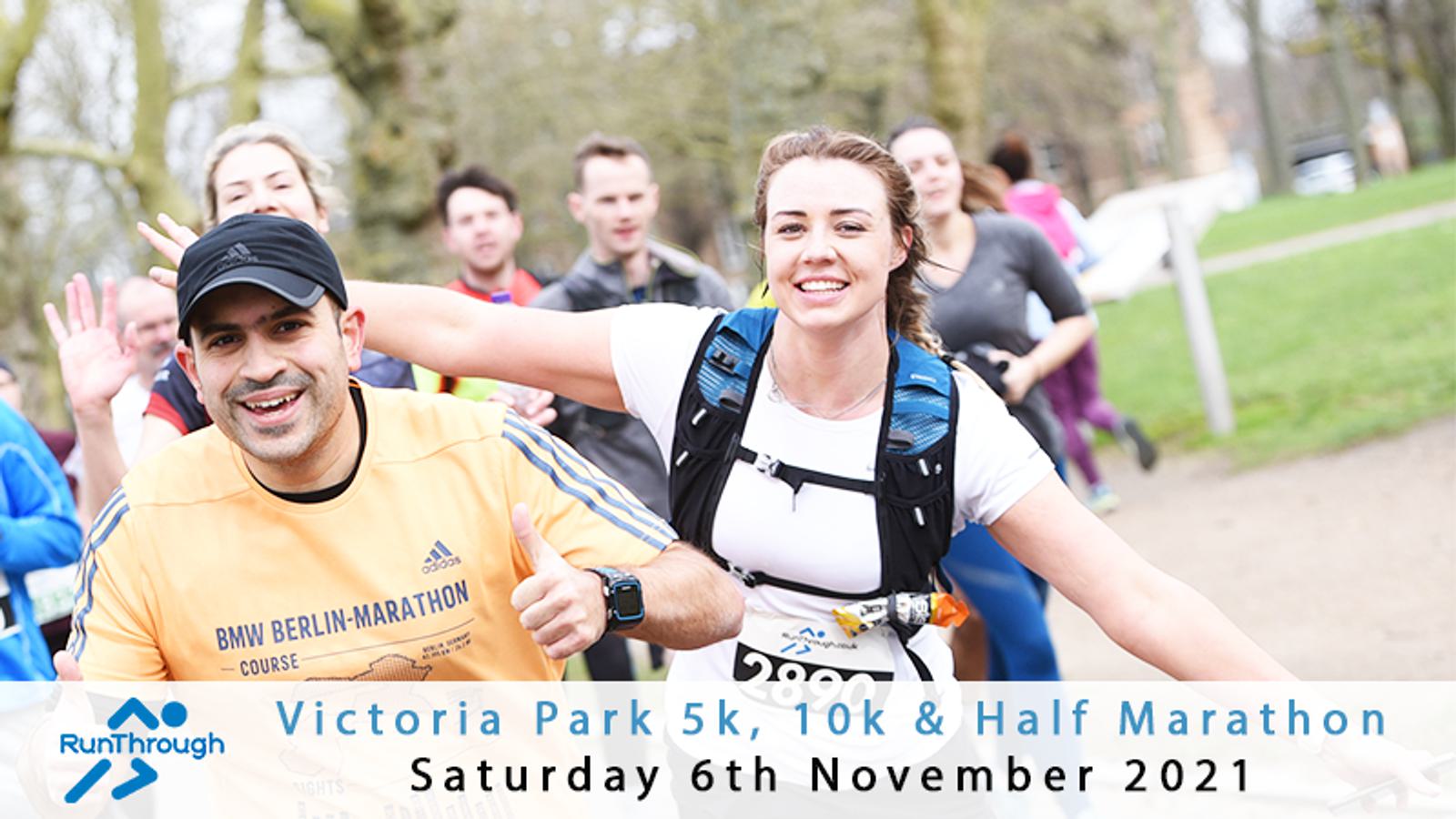 RunThrough Victoria Park 5k, 10k & Half Marathon event image