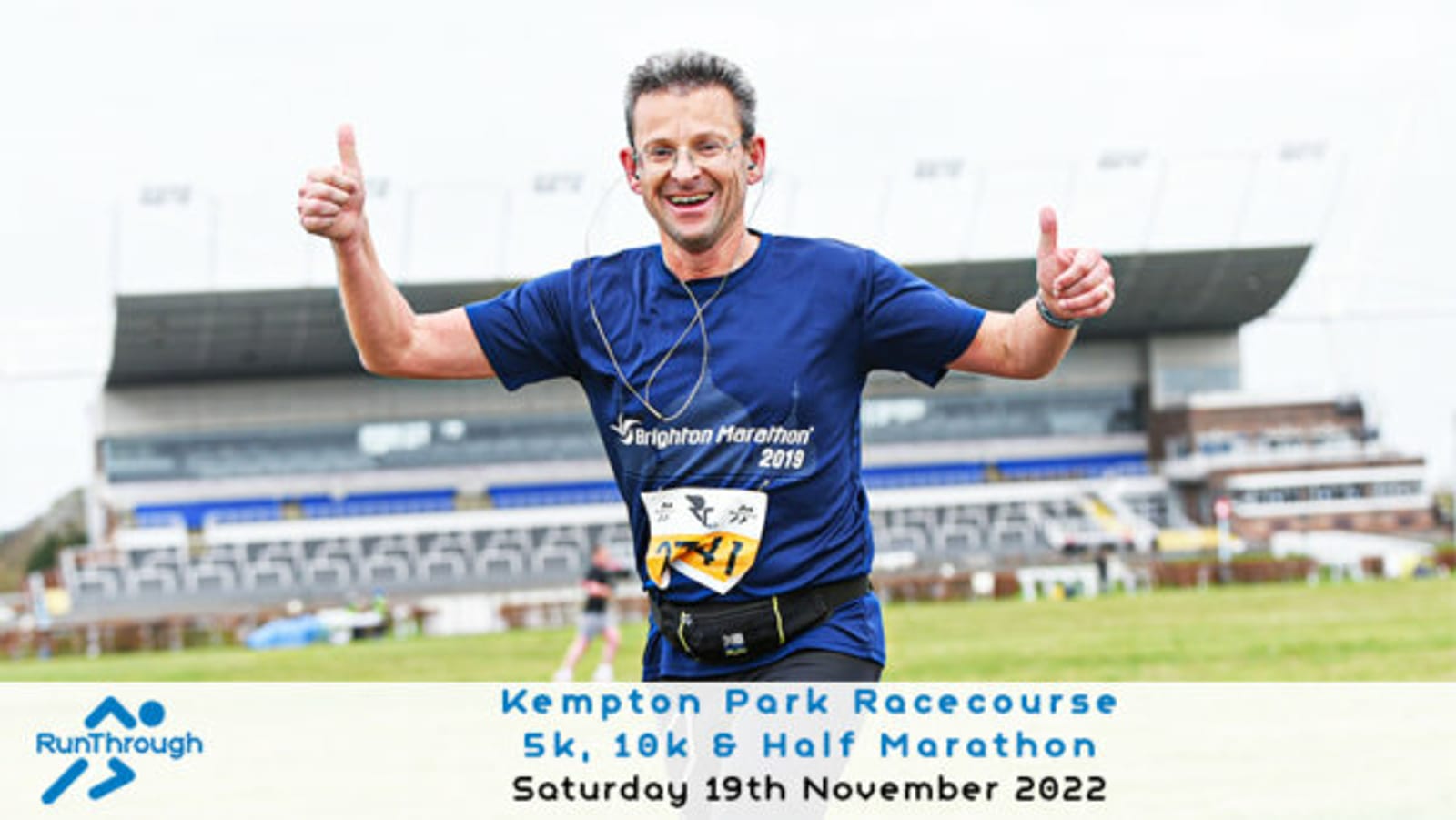 RunThrough Kempton Park Racecourse 5k, 10k, Marathon & Half event image