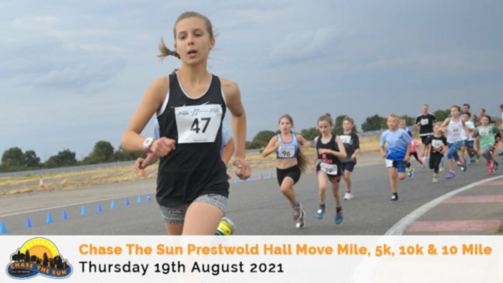 Leicestershire Chase the Sun 5k, 10k, 10 mile & Move Mile event image