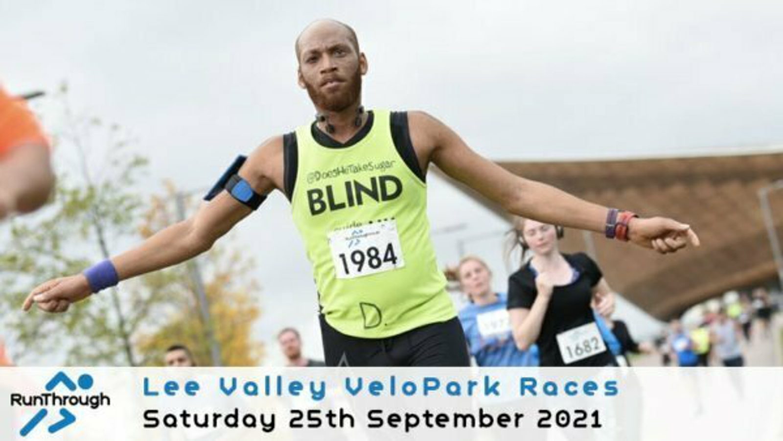 RunThrough Lee Valley VeloPark 5k, 10k, 10 mile & Half event image