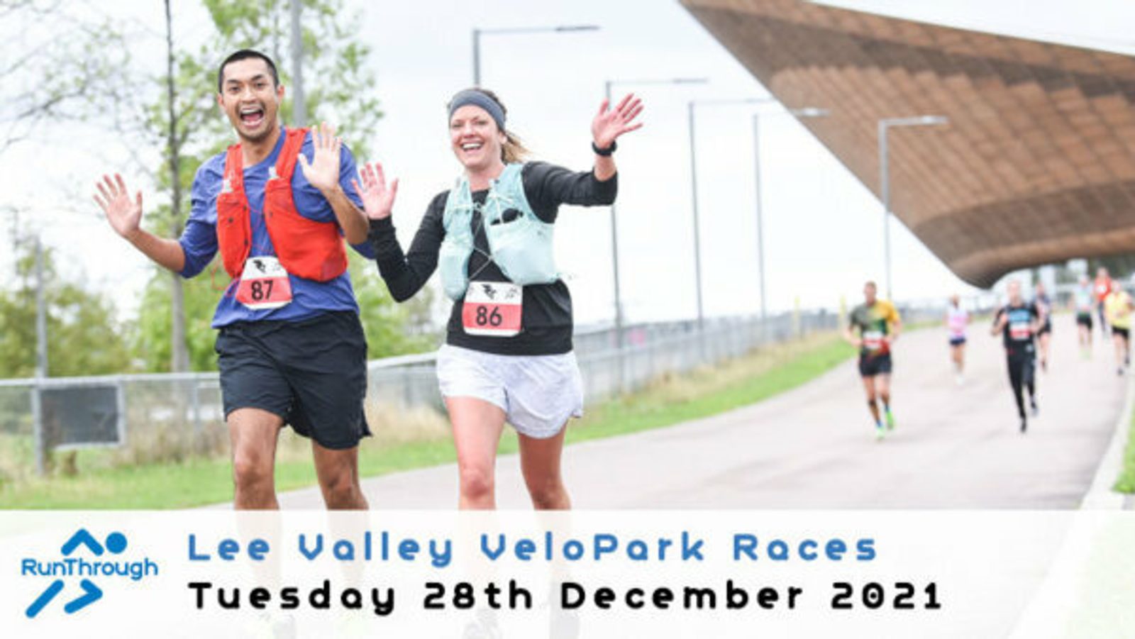 RunThrough Lee Valley VeloPark 5k, 10k, 10 mile & Half event image