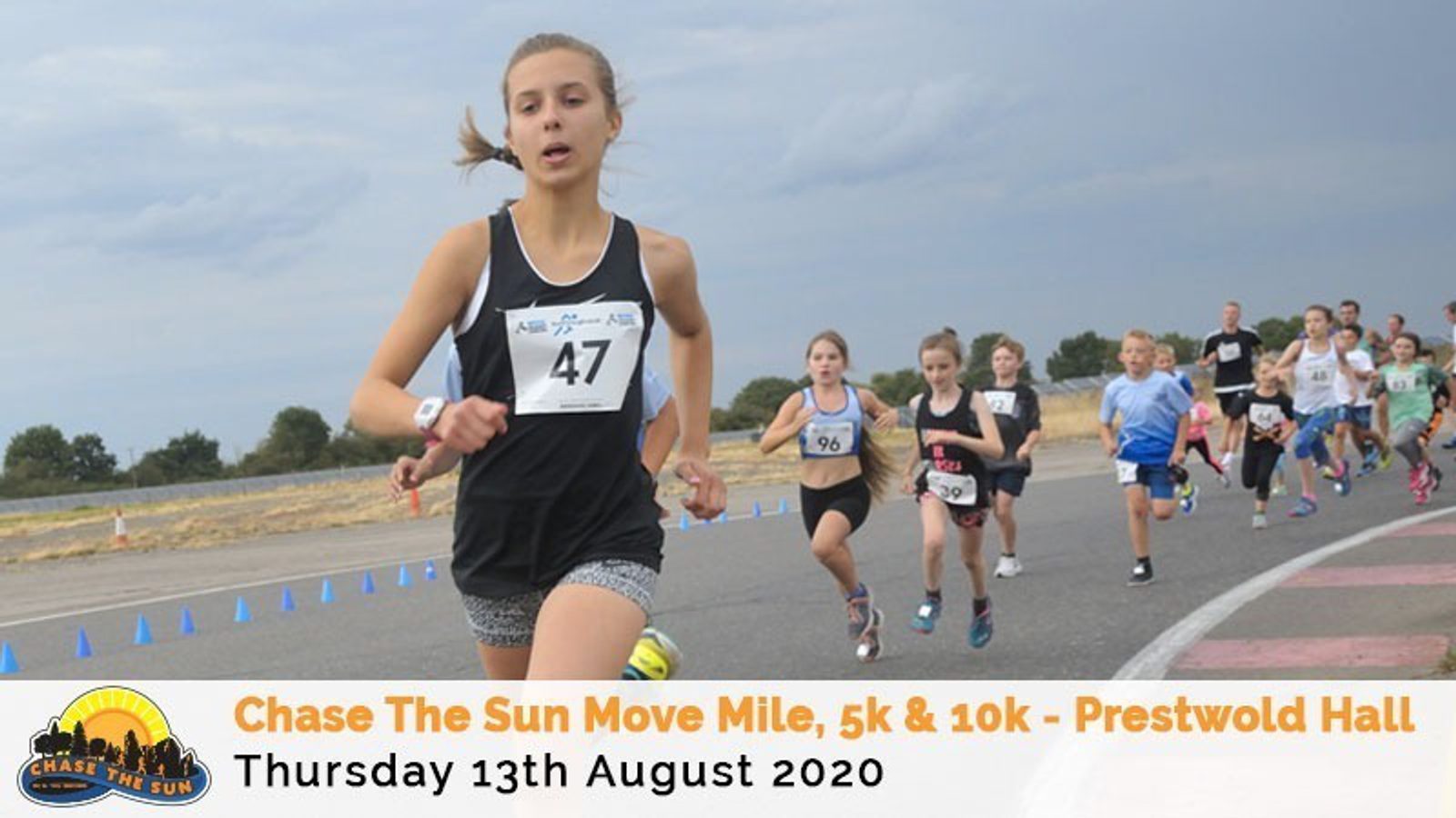 Leicestershire Chase The Sun 5k, 10k & Move Mile event image