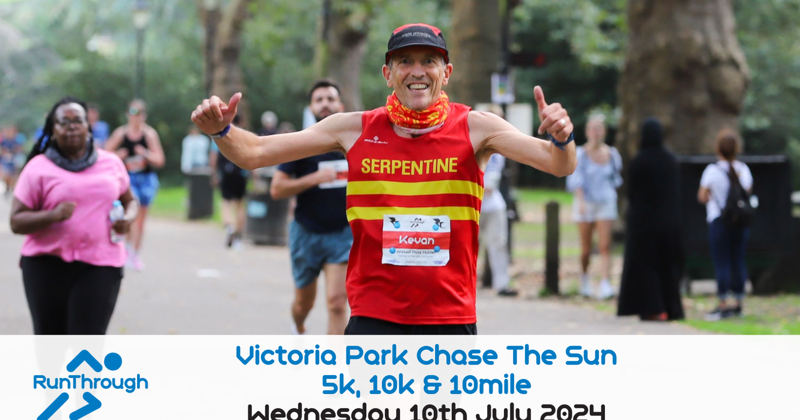 Chase The Sun Runthrough Battersea Park Regents Park 10k Medal