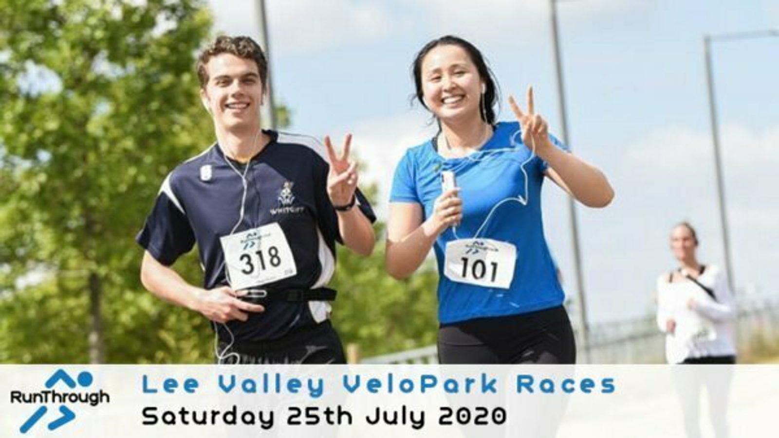 RunThrough Lee Valley VeloPark 5k, 10k, 10 mile & Half event image