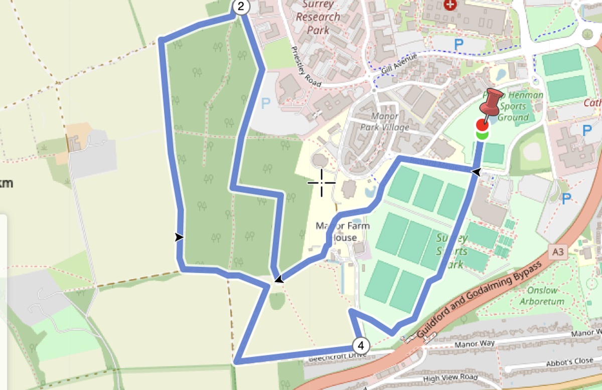 The ONE British PB 5k,10k and Half Marathon Run course map