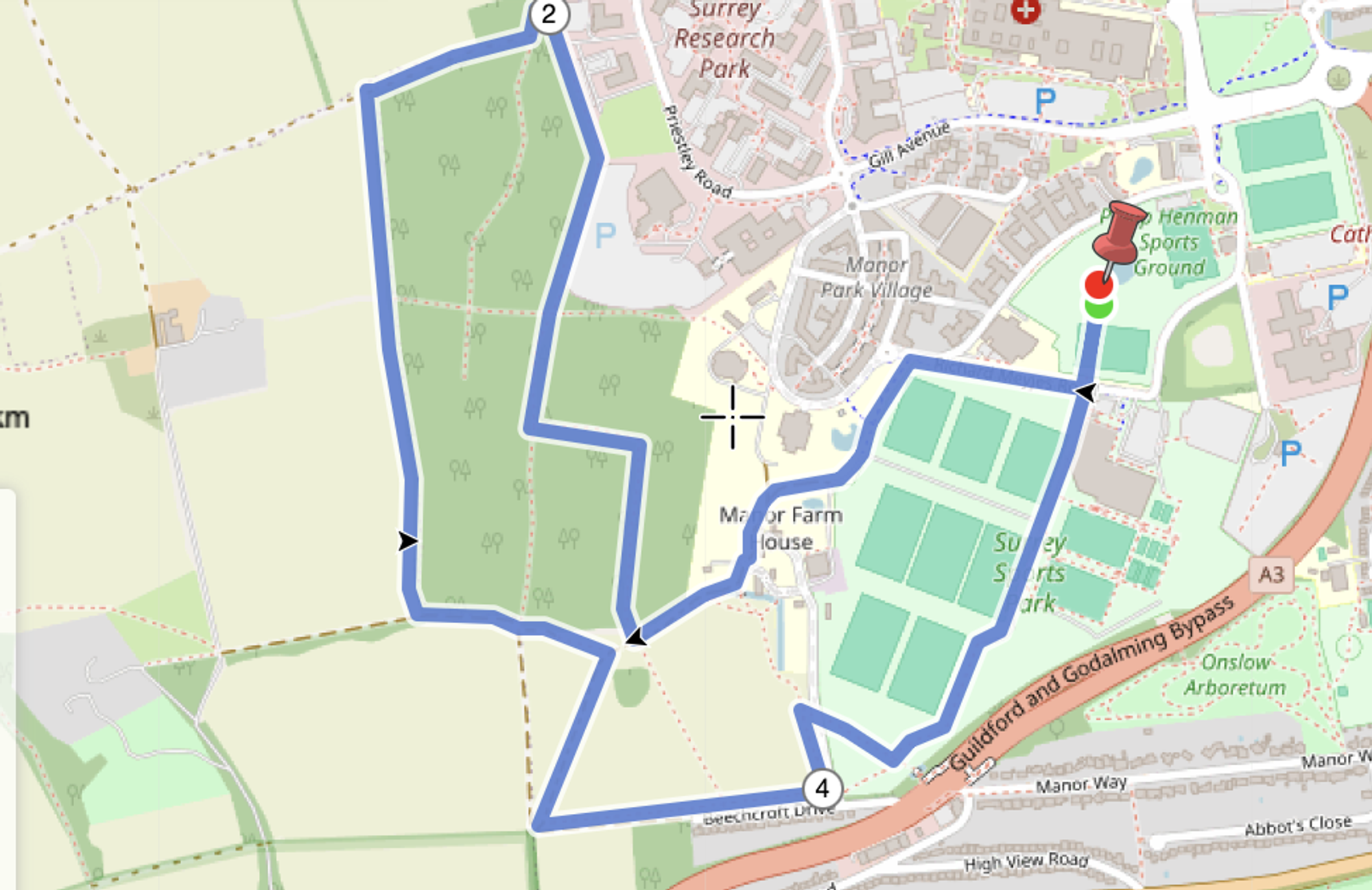 The ONE British PB 5k,10k and Half Marathon Run course map