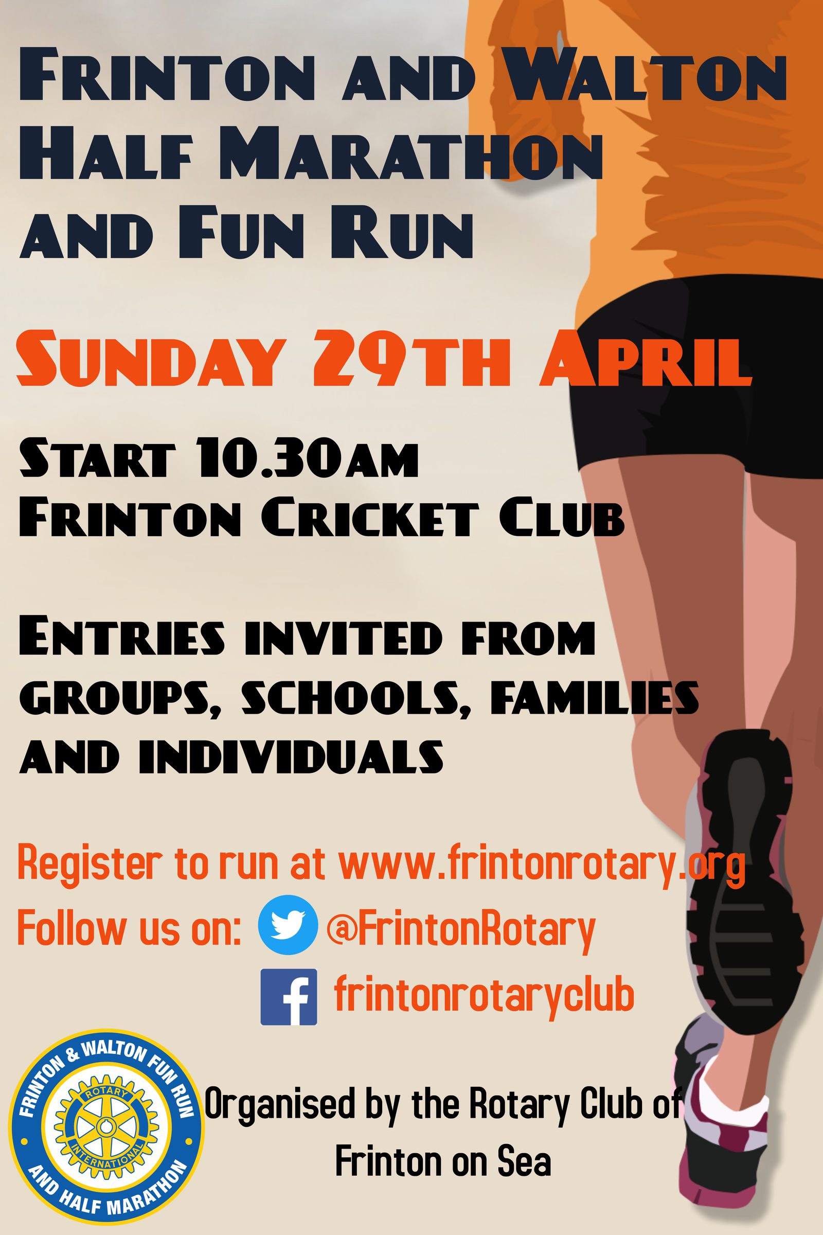 Frinton & Walton Half Marathon & Fun Run event image