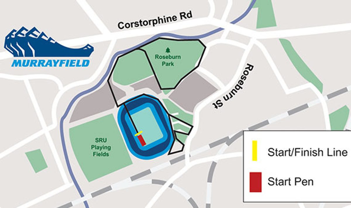 Mini Kilomathon course map