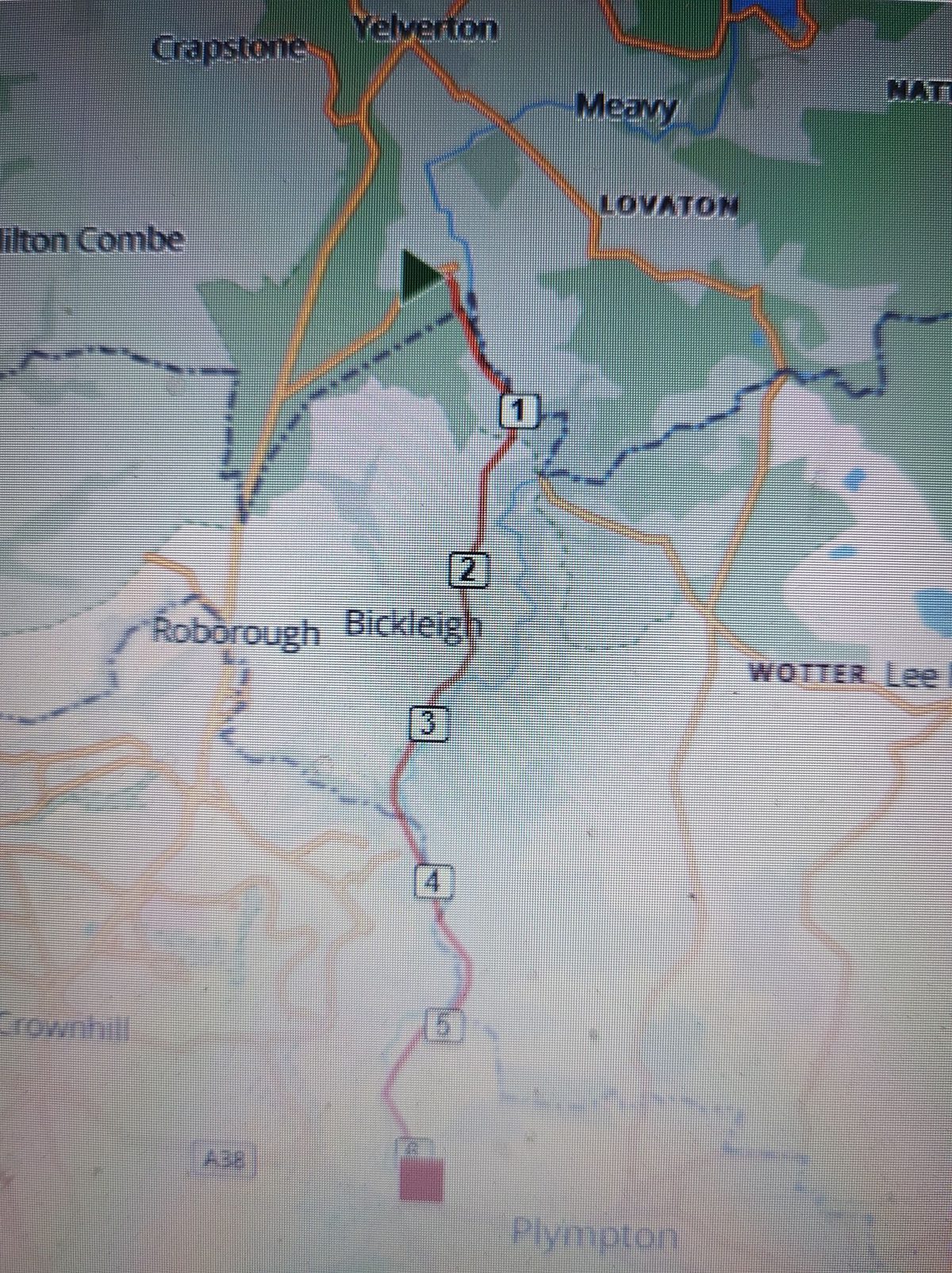 ***Event Cancelled*** Spring Plym Challenge Day 2 course map