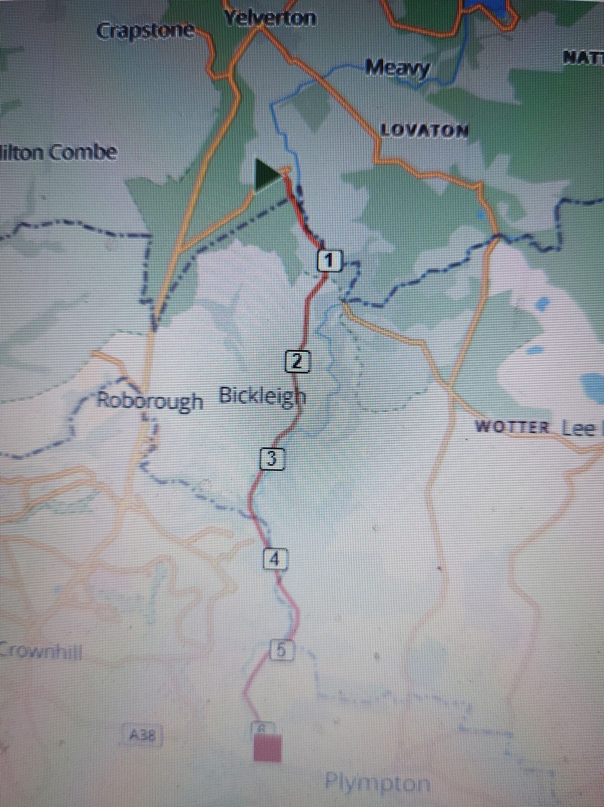 ***Event Cancelled*** Spring Plym Challenge Day 2 course map