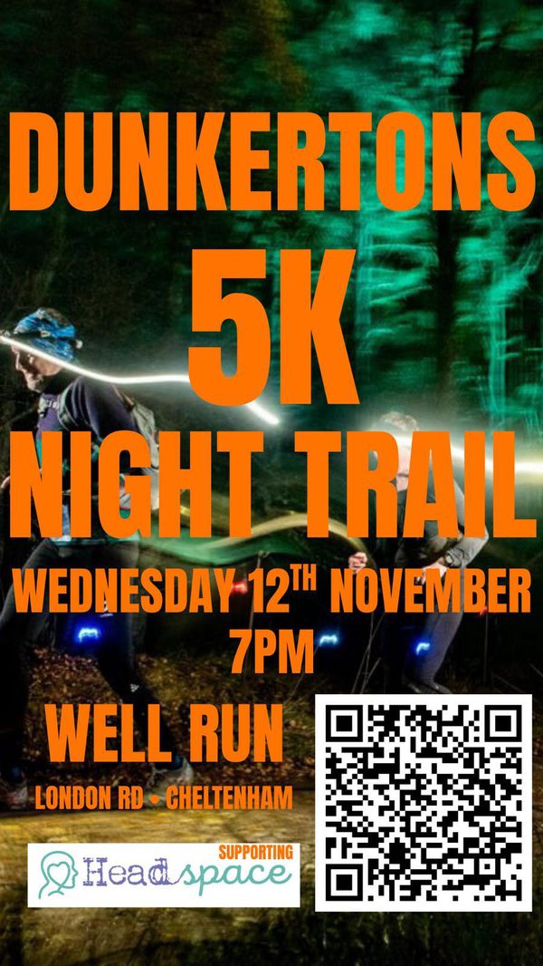 Well Run - Dunkertons Night Run - 5k