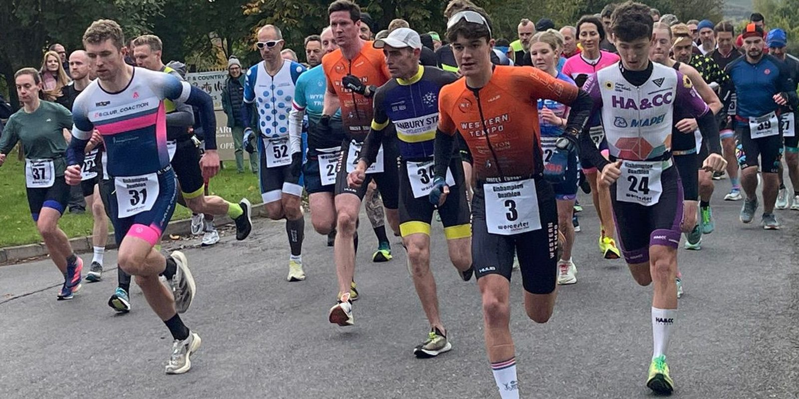 Bishampton Spring Duathlon 2025 Sun Mar Findarace