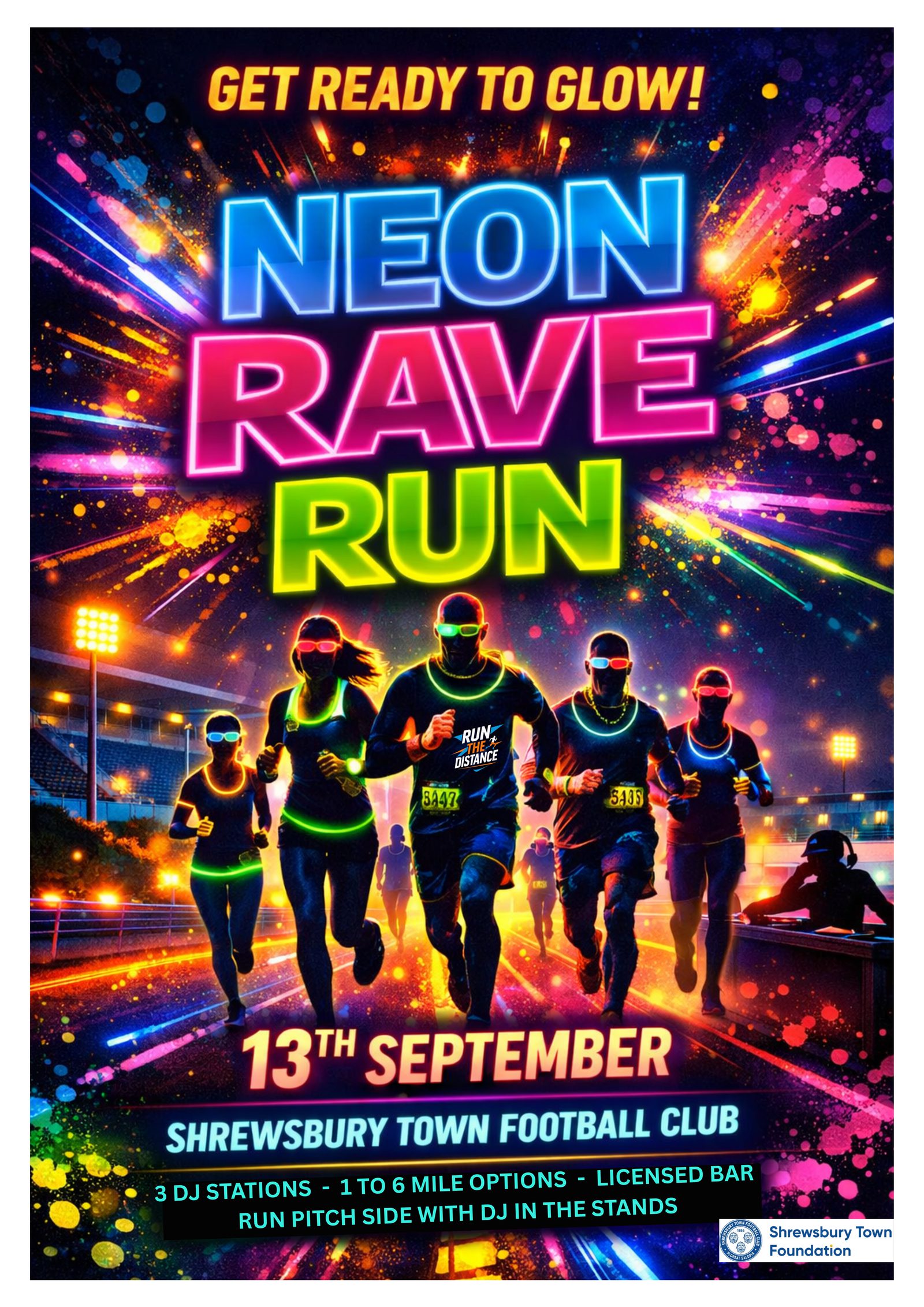 Neon Ravw Neon Rave Run 2026 | Sun 13 Sept | Book @ Findarace