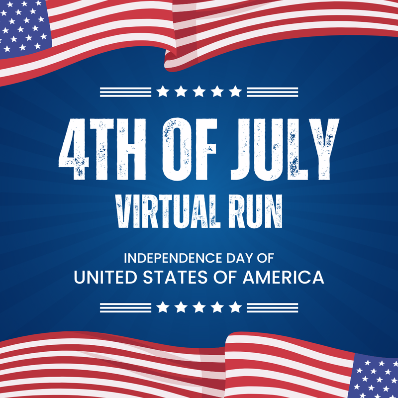 4th of July 2025 Virtual Run 2025 Fri Jul Findarace