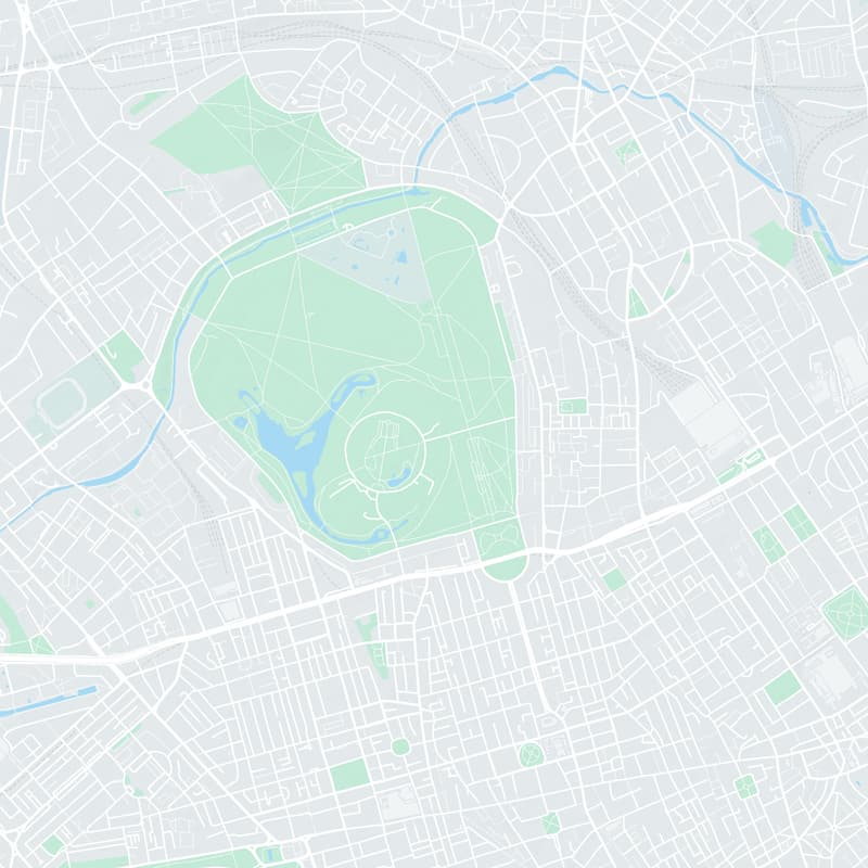 Regent's Park, The Park Office the Storeyard Inner Circle, London NW1 4NR, UK map image