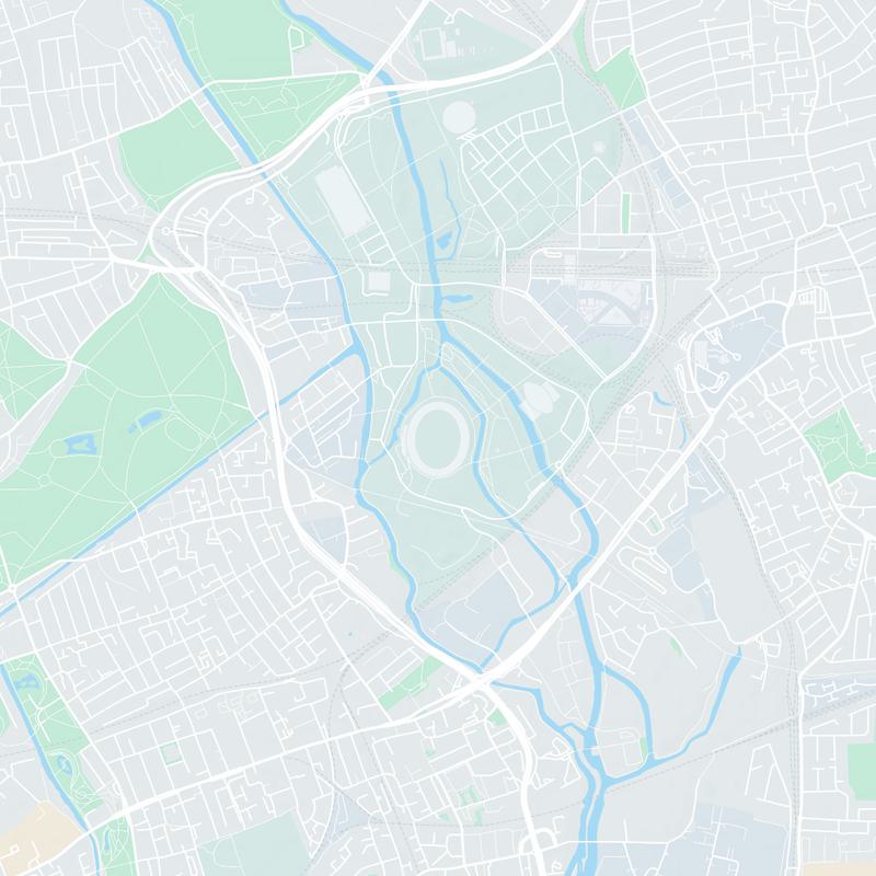 London. E20 2ST map image