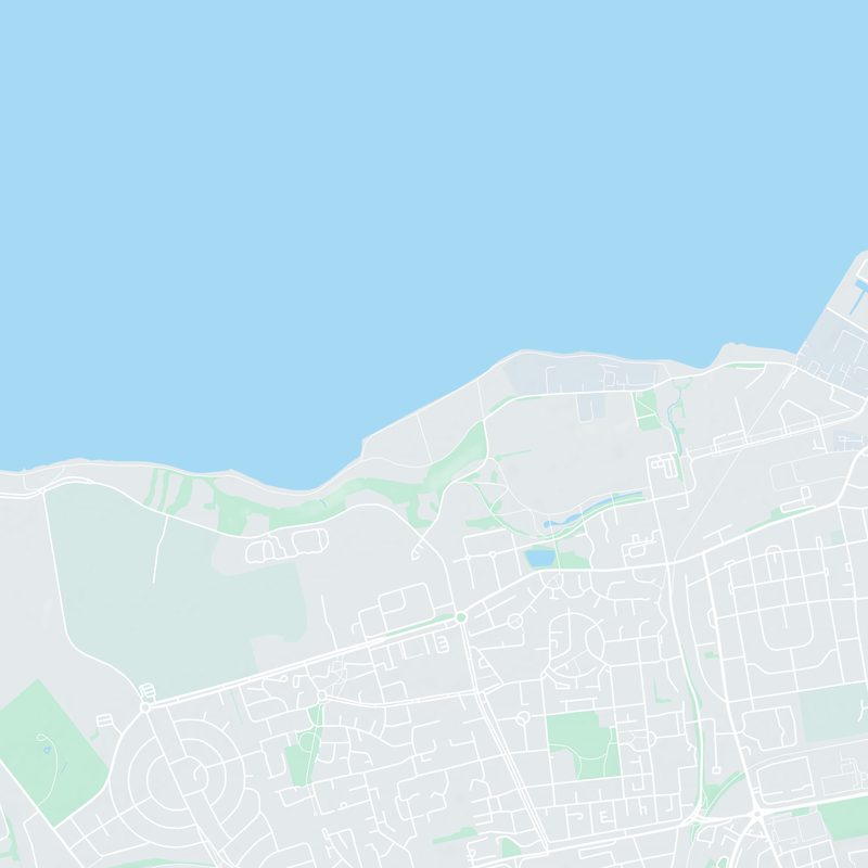 Gipsy Brae Recreation Ground, Edinburgh, UK map image