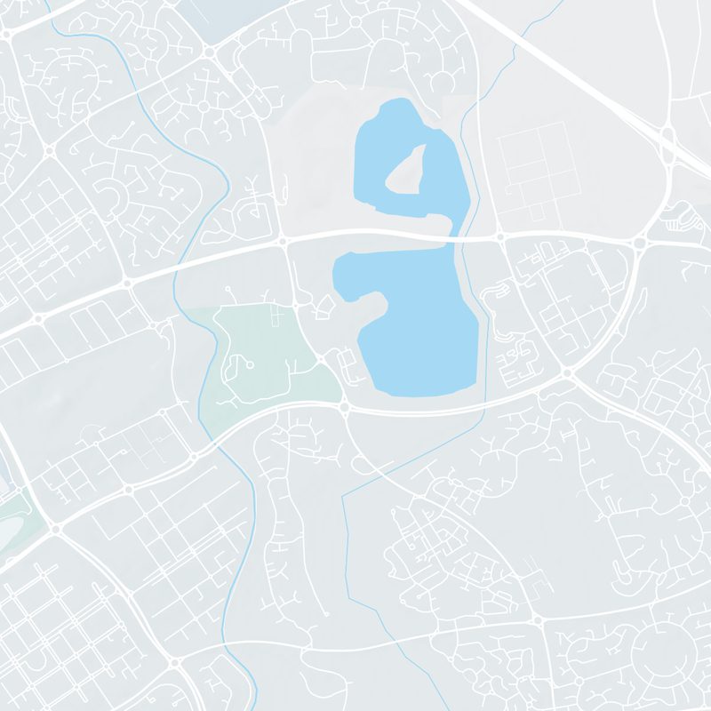 WILLEN LAKE Milton Keynes Buckinghamshire MK15 9HQ map image