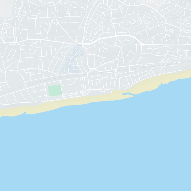 Bexhill Beach, Marina Court Avenue, Bexhill on Sea, TN40 1, United Kingdom map image